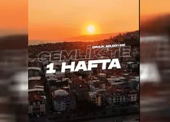 Gemlik’te bir haftalık hizmet bilançosu