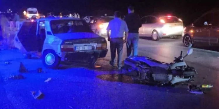 Sındırgı’da feci kaza: 1 ölü, 1 yaralı