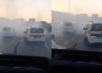 Düğün konvoyu, yine alışıldık görüntüler