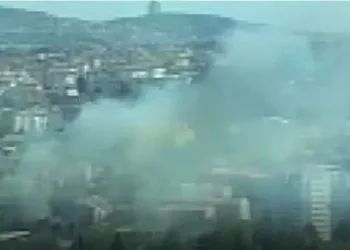 İTÜ Ayazağa kampüsünde yangın