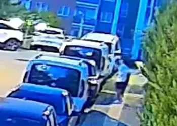 Bursa’da 2 şahıs kaportaları çizip aynaları parçaladılar