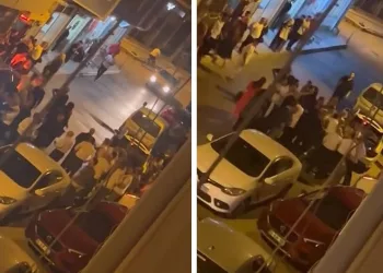 Düğün konvoyu, yine alışıldık görüntüler