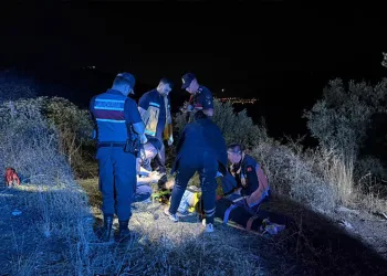 Bursa’da kontrolden çıkan otomobil takla attı: 1 yaralı
