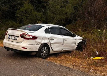 Bursa’da otomobil tarlaya uçtu: 5 yaralı