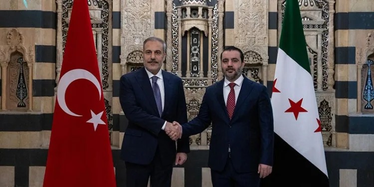 Eş-Şara, Bakan Fidan’ı kabul etti