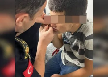 Bursa’da bu kez oltaya çocuk takıldı