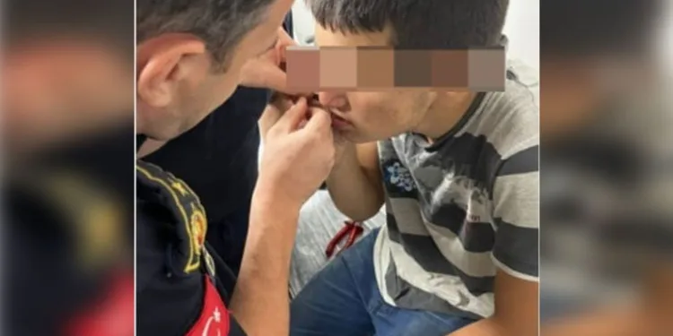 Bursa’da bu kez oltaya çocuk takıldı
