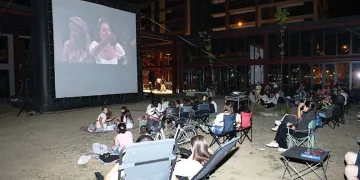 Pancar Deposu’nda açık havada sinema keyfi