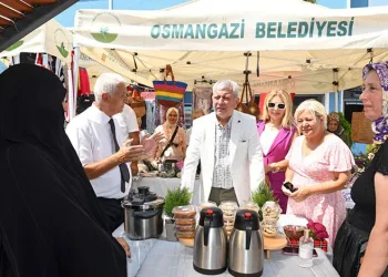 Osmangazi ‘Kadın Girişimciler Sokağı’ üçüncü kez kapılarını açtı