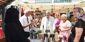 Osmangazi ‘Kadın Girişimciler Sokağı’ üçüncü kez kapılarını açtı