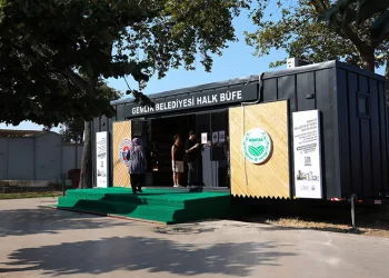 Gemlik Belediyesi’nden Kumlaya halk büfe