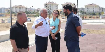 Balkan Mahallesi’ndeki park açılış için gün sayıyor
