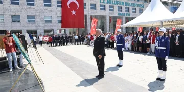 Nilüfer’de Zafer Bayramı’nın 103’üncü yılı kutlandı