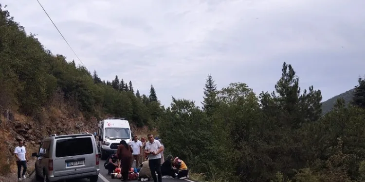 Adıyaman’da motosiklet devrildi: 1 yaralı