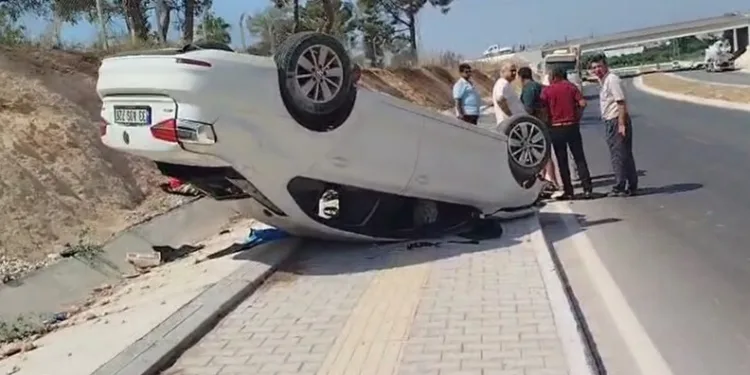 Adıyaman’da motosiklet devrildi: 1 yaralı
