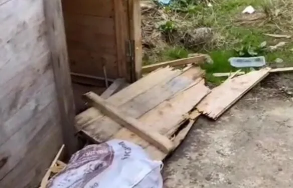 Hasar gören camide inceleme yapmak isteyen vatandaş malzeme düşmesi sonucu öldü