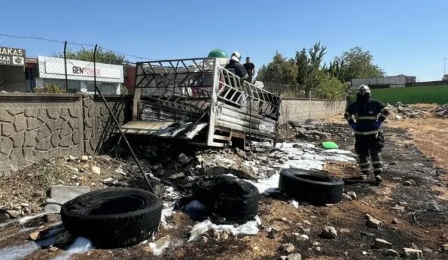 Elazığ’da inşaatta yangın