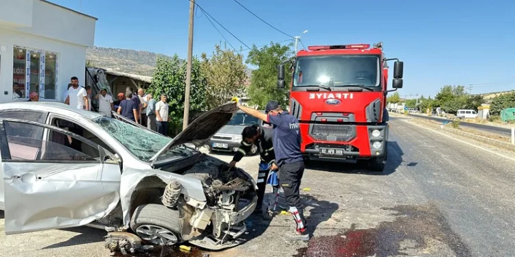 Diyarbakır’ın 2 ilçesinde çıkan yangın söndürüldü