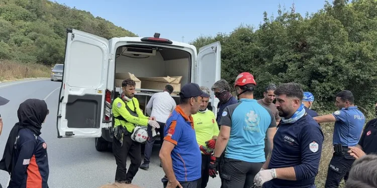 Motosikletlerin çarpıştığı kazada sürücüler yaralandı