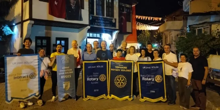 Rotaryenler Kocatepe’de Atalarının izinde yürüdü