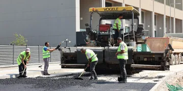 Balkan Mahallesi’nde yollar asfaltlanıyor
