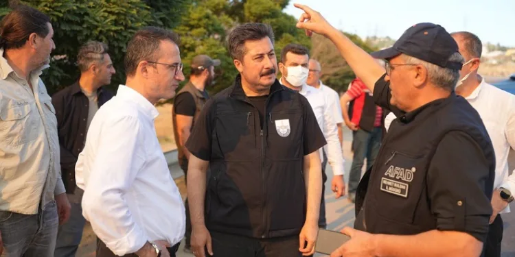 Yenişehir’deki yangında 100 Hektarlık alan yandı