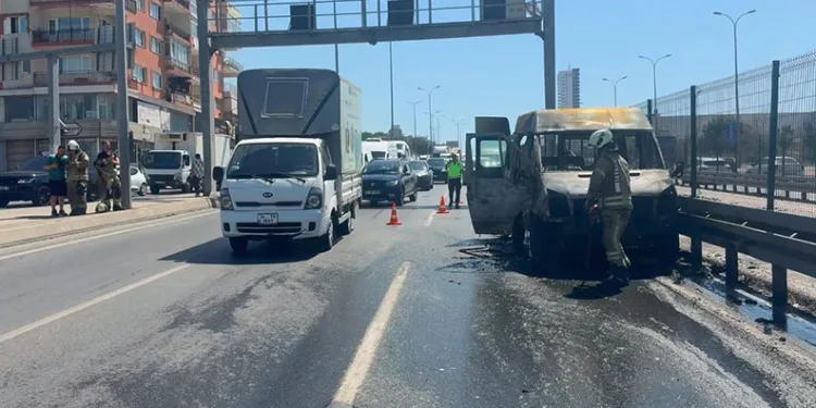 Esenyurt E5’te korku dolu anlar