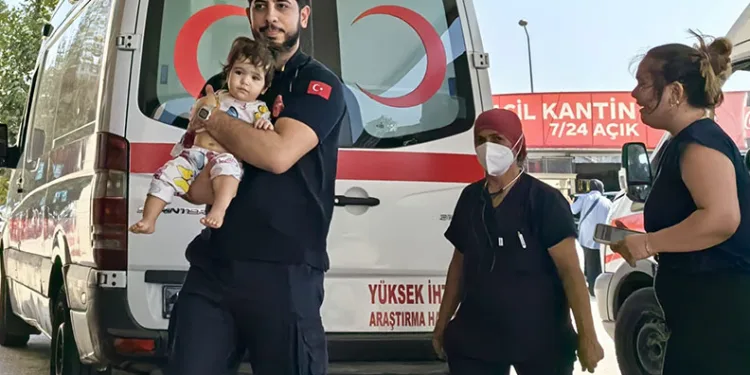 Bursa’da maraş otu yutan 1 yaşındaki bebek hastanelik oldu
