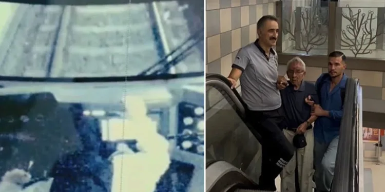 Bursa’da vatmanın refleksi, yaşlı adamı ölümden kurtardı