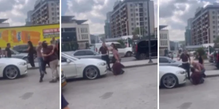 Bursa’da trafik tartışması: Kavgayı çevredekiler ayırdı