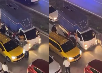 Bursa’da bariyere çarpan sürücü yaralandı