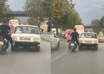 Bursa’da tek ayağıyla inanılmaz kurtarış
