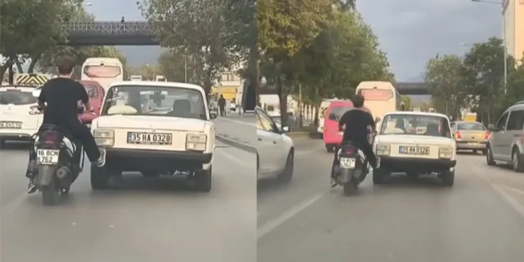 Bursa’da tek ayağıyla inanılmaz kurtarış