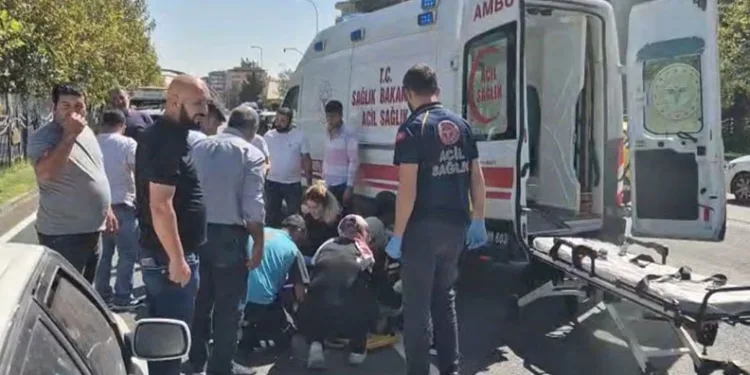 Gaziantep’te zincirleme kaza: 6 araç çarpıştı, 2 kişi yaralandı