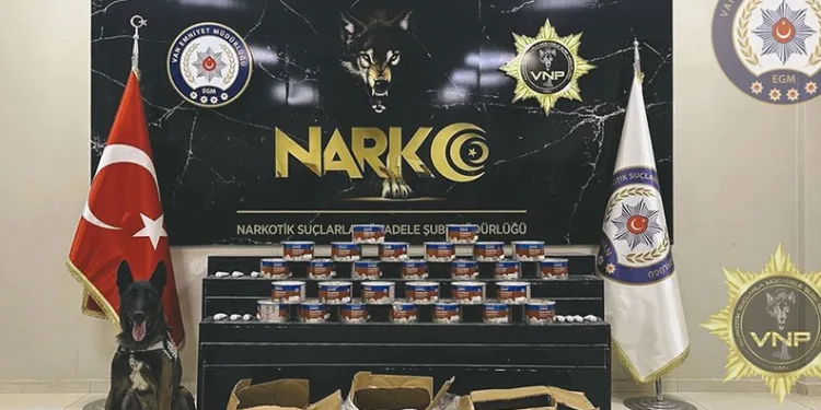 Van’da 113 kilo uyuşturucu ele geçirildi