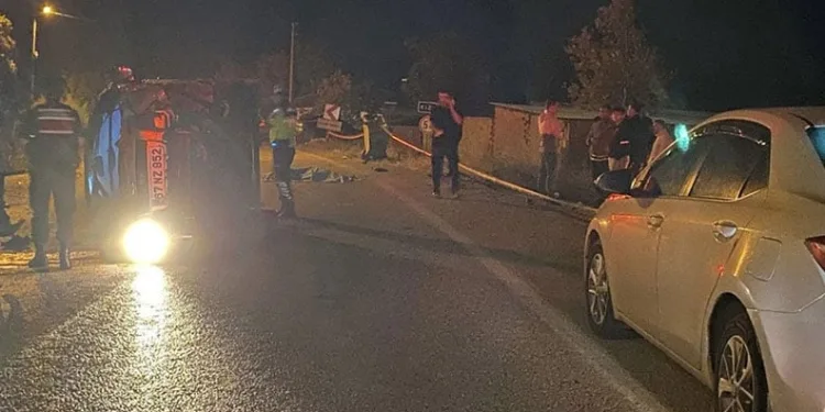 Manyas’ta trafik kazası: 1 ölü, 3 yaralı