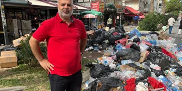 Buca’da çöp isyanı