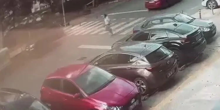 Pompalı pompalı tüfekle eşini vuran şahıs kamerada