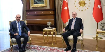 Erdoğan, TBMM Başkanı Kurtulmuş’u kabul etti