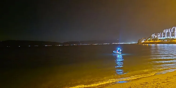 Mudanya’da denizde çığlık seslerini duyan sahile koştu