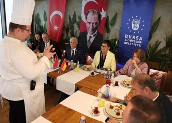 Alman heyeti, Bursa mutfağına hayran kaldı