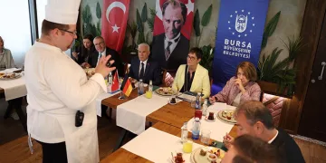 Alman heyeti, Bursa mutfağına hayran kaldı