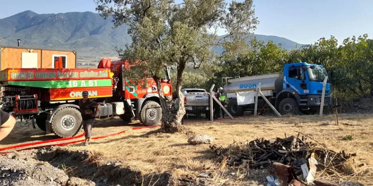 Bursa İtfaiyesi’nden 2 bin 336 olaya müdahale
