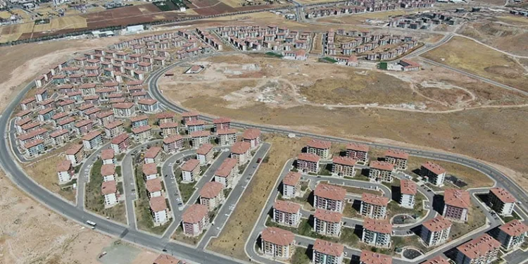Bir şehir adeta baştan kuruldu