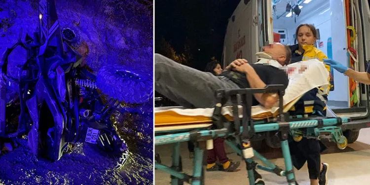 Bursa’da ATV takla attı: 1’i ağır 2 yaralı