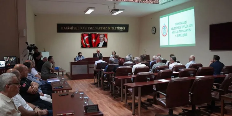 Orhangazi Belediyesi Eylül Ayı Meclis Toplantısı Gerçekleştirildi