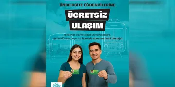Üniversite öğrencilerine ücretsiz ulaşım desteği