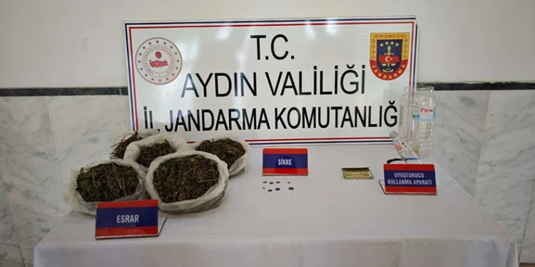 Kuyucak’ta uyuşturucu madde ele geçirildi