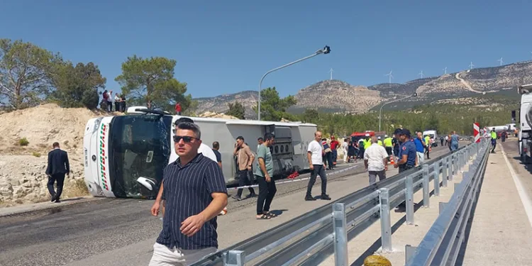 Mersin’deki otobüs kazası: 3 ölü 7 yaralı