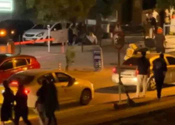 Bursa’da öldüresiye dayak kamerada: 1 yaralı